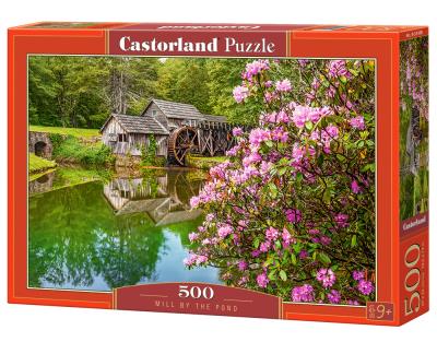 Opakowanie Puzzle 500 Mill by the Pond CASTOR