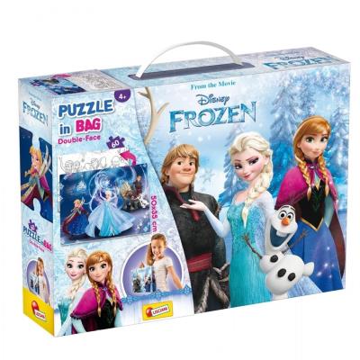 Opakowanie Puzzle dwustronne w walizeczce 60 Frozen