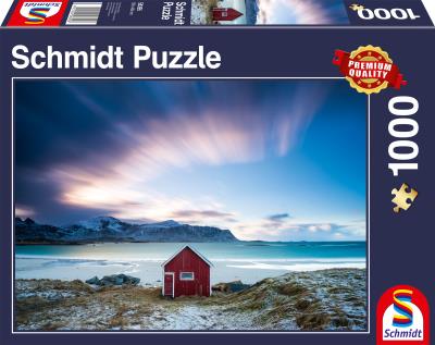 Opakowanie Puzzle PQ 1000 Chatka na Wybrzeżu Atlantyckim G3