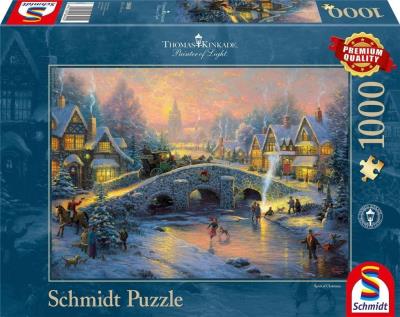 Puzzle PQ 1000 Duch Bożego Narodzenia G3. Wydawca: Schmidt. SmakLiter.pl Opakowanie Puzzle PQ 1000 Duch Bożego Narodzenia G3