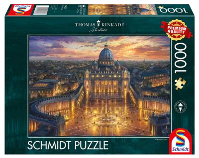 Puzzle PQ 1000 Watykan G3. Wydawca: Schmidt. SmakLiter.pl Opakowanie Puzzle PQ 1000 Watykan G3