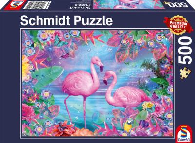 Opakowanie Puzzle PQ 500 Flamingi G3