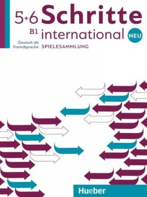 Okładka książki Schritte international neu 5+6 B1 Spielesammlung