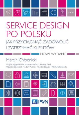 Okładka książki Service design po polsku