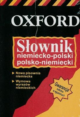 Okładka książki Słownik Niem-Pol-Niem Oxford DELTA