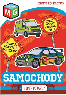 Super pojazdy - Samochody. Autor: Opracowanie zbiorowe. SmakLiter.pl Okładka książki Super pojazdy - Samochody