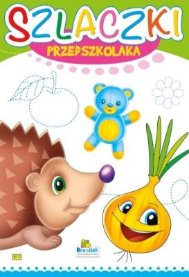 Szlaczki Przedszkolaka. Jeż. Autor:   Praca zbiorowa. SmakLiter.pl Okładka książki Szlaczki Przedszkolaka. Jeż