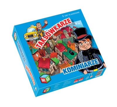 Taksówkarze kominiarze. Wydawca: MULTIGRA. SmakLiter.pl Opakowanie Taksówkarze kominiarze