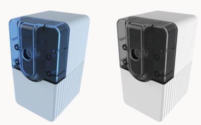 Temperówka na korbkę Modern M&G. Wydawca: M&G Writing Company. SmakLiter.pl Opakowanie Temperówka na korbkę Modern M&G