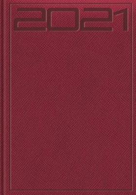 Opakowanie Terminarz 2021 B7 Print Special bordowy