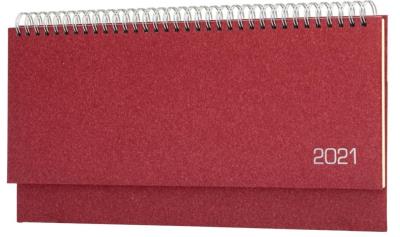 Opakowanie Terminarz 2021 Leżący Natura Bordo