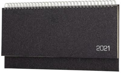 Opakowanie Terminarz 2021 Leżący Natura Czarny