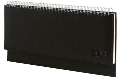 Opakowanie Terminarz 2021 Leżący Vivella Czarny