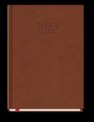 Opakowanie Terminarz 2021 Popularny MiP ciemny brąz