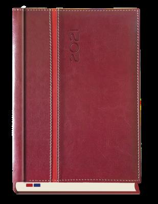 Opakowanie Terminarz 2021 Senator MiP bordowy