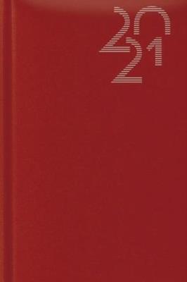 Opakowanie Terminarz 2021 Standard B6 Caribe rubinowy