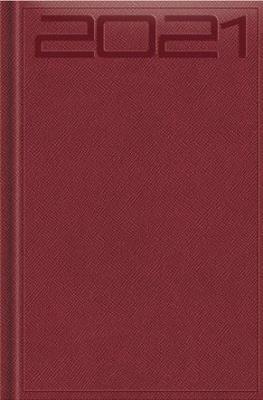 Opakowanie Terminarz 2021 Standard B6 Print Specjal bordowy