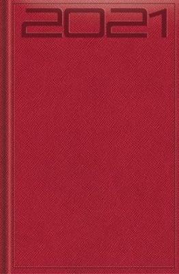 Opakowanie Terminarz 2021 Standard B6 Print Specjal czerwony