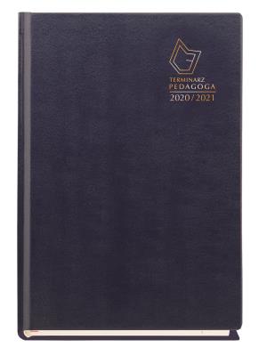 Terminarz Pedagoga 2013/14 granat. Autor: T-150V-G. SmakLiter.pl Okładka książki Terminarz Pedagoga 2013/14 granat