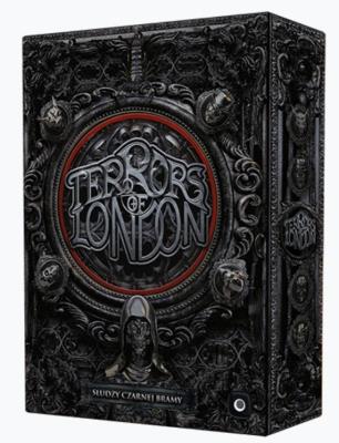 Terrors of London: Słudzy Czarnej Bramy PORTAL. Wydawca: Portal Games. SmakLiter.pl Opakowanie Terrors of London: Słudzy Czarnej Bramy PORTAL