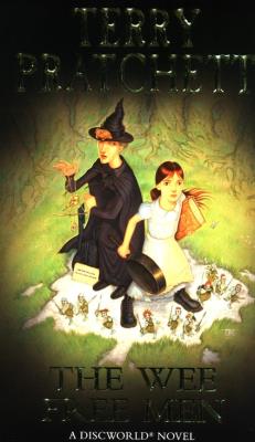 The Wee Free Men. Autor: Terry Pratchett. SmakLiter.pl Okładka książki The Wee Free Men