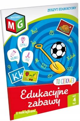 To ciekawe! Edukacyjne zabawy. Autor: Opracowanie zbiorowe. SmakLiter.pl Okładka książki To ciekawe! Edukacyjne zabawy