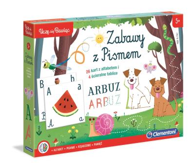 Okładka książki Uczę się bawiąc. Nauka pisania 3