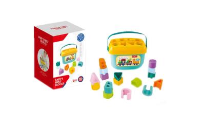 Wiaderko - sorter z klockami. Wydawca: Askato. SmakLiter.pl Opakowanie Wiaderko - sorter z klockami