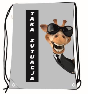 Worek szkolny plecak WR1036 Taka sytuacja MESIO. Wydawca: MESIO.PL. SmakLiter.pl Opakowanie Worek szkolny plecak WR1036 Taka sytuacja MESIO