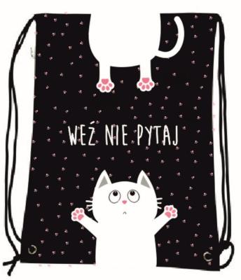 Worek szkolny plecak WR1046 Weź nie pytaj MESIO. Wydawca: MESIO.PL. SmakLiter.pl Opakowanie Worek szkolny plecak WR1046 Weź nie pytaj MESIO