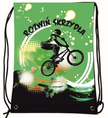 Opakowanie Worek szkolny plecak WR1048 Rozwiń skrzydła MESIO