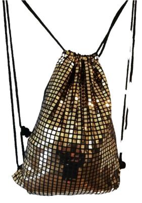 Opakowanie Worek szkolny plecak WR1063 Kwadrat holo MESIO