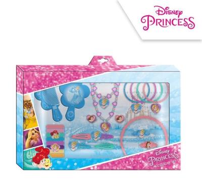 Opakowanie Zestaw bizuterii z odzobami do włosów Księżniczki