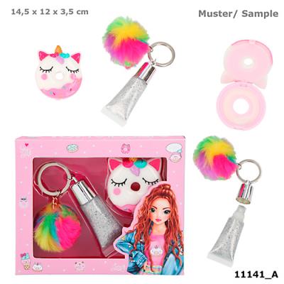 Opakowanie Zestaw kosmetyczny: błyszczyk, brokat w żelu i breloczek TOPModel Candy Cake 11141A