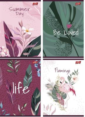 Opakowanie Zeszyt A5/60K kratka Leaves (10szt)