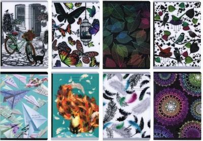 Opakowanie Zeszyt PP Fun A5 60k linia 80gsm pakiet 4 sztuki