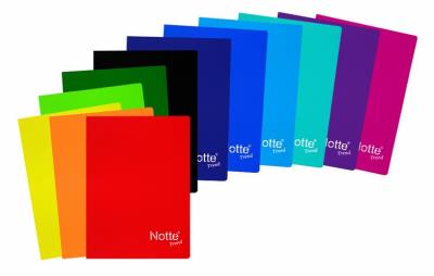 Opakowanie Zeszyt PP Narcissus A4 60k kratka 80gsm pakiet 4 sztuki