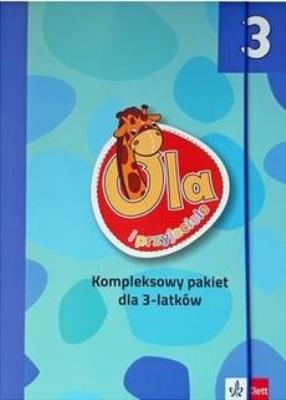 Okładka książki Żyrafa Ola. Zestaw przedszkolaka 3-latki
