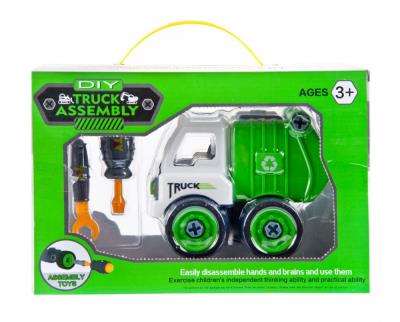 Opakowanie Auto ciężarowe do skręcania śmieciarka