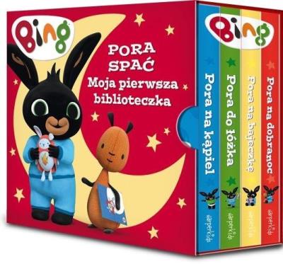 Bing. Pora spać. Moja pierwsza biblioteczka. Autor: Opracowanie zbiorowe. SmakLiter.pl Okładka książki Bing. Pora spać. Moja pierwsza biblioteczka