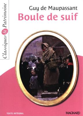 Boule de suif. Autor: Guy De Maupassant. SmakLiter.pl Okładka książki Boule de suif