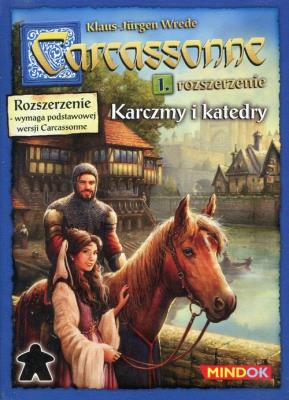 Carcassonne 1 - Karczmy i katedry Edycja 2. Wydawca: Bard Centrum Gier. SmakLiter.pl Opakowanie Carcassonne 1 - Karczmy i katedry Edycja 2
