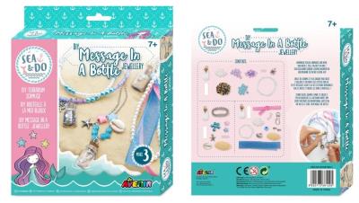 Opakowanie DIY Wiadomość w butelce