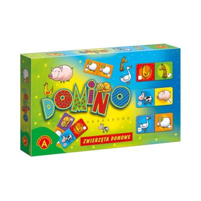 Opakowanie Domino obrazkowe - zwierzęta domowe ALEX
