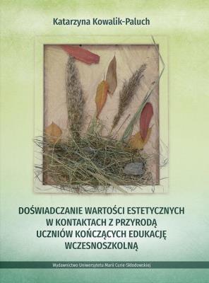 Okładka książki Doświadczanie wartości estetycznych w kontaktach..