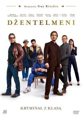 Dżentelmeni DVD. Autor: Guy Ritchie. SmakLiter.pl Okładka książki Dżentelmeni DVD