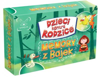 Opakowanie Dzieci kontra Rodzice. Memory z Bajek