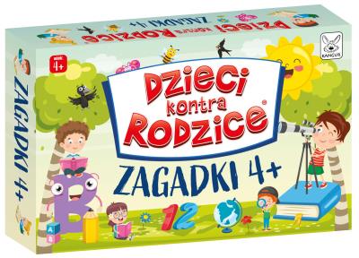 Opakowanie Dzieci kontra Rodzice. Zagadki 4+