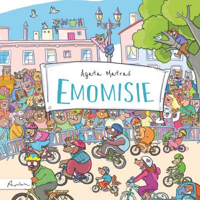 Emomisie. Autor: Agata Matraś. SmakLiter.pl Okładka książki Emomisie