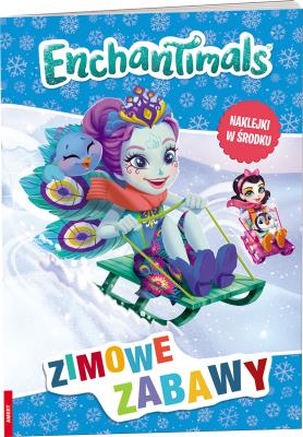 Okładka książki Enchantimals Zimowe zabawy OLFX-1301
